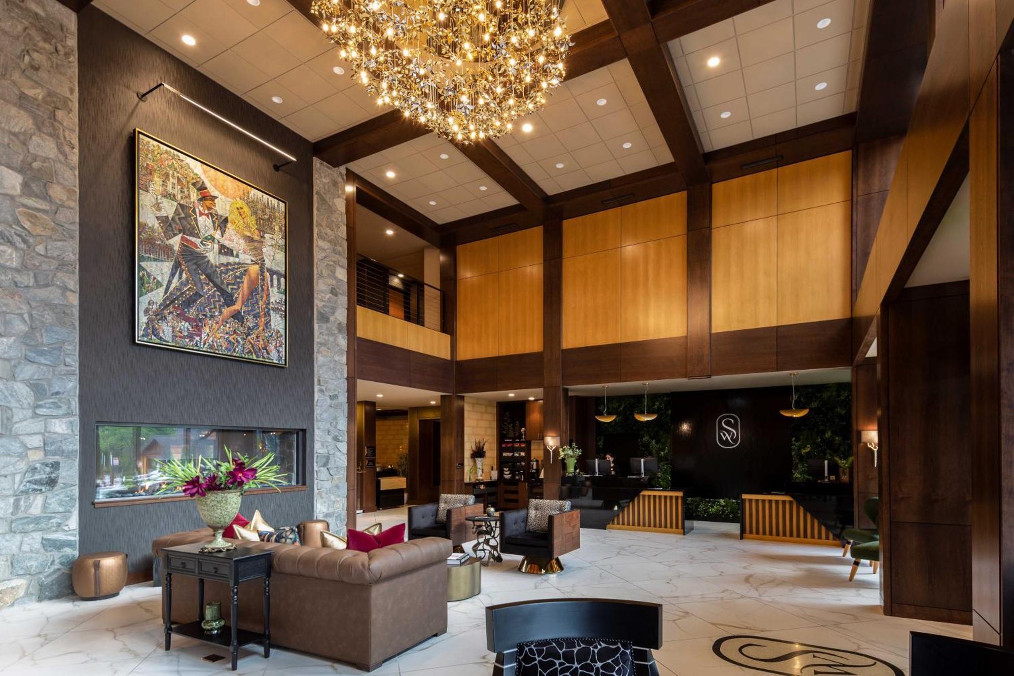 The Swiftwater Hotel Bagian luar foto